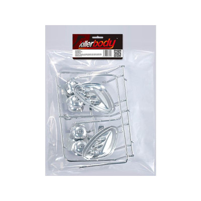 Killerbody chromované díly: Corvette GT2 1:7