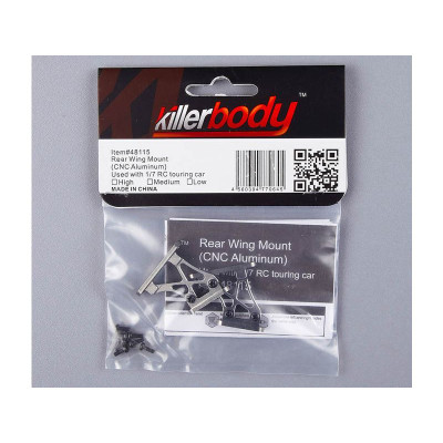 Killerbody vzpěry křídla hliníkové 1:7 střední šedé