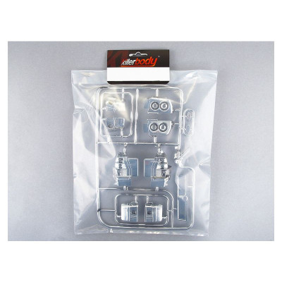 Killerbody chromované díly: Lancia Delta HF Integrale 1:10