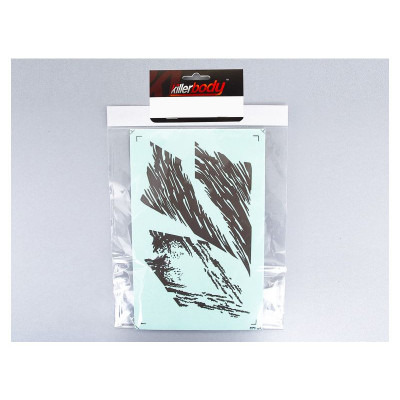 Killerbody samolepky stříbrné: Horri Bull 1:10