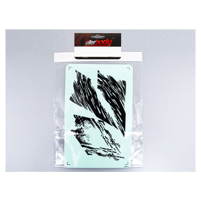 Killerbody samolepky černé: Horri Bull 1:10
