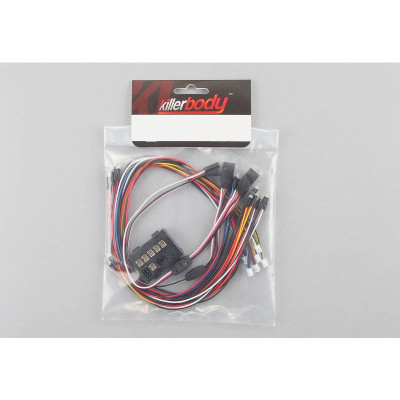 Killerbody sada 12 LED 3mm s řídicí jednotkou