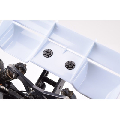 Hliníkové talířky zadního křídla (2 ks) - černé