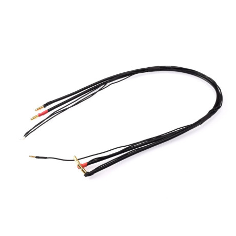 2S černý nabíjecí kabel G4/G5 - dlouhý 60cm - (4mm, 3-pin EH)