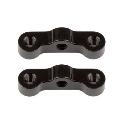 RC10B74 hliníkové držáky spojovaček zadního náboje