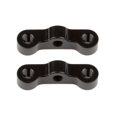 RC10B74 hliníkové držáky spojovaček zadního náboje