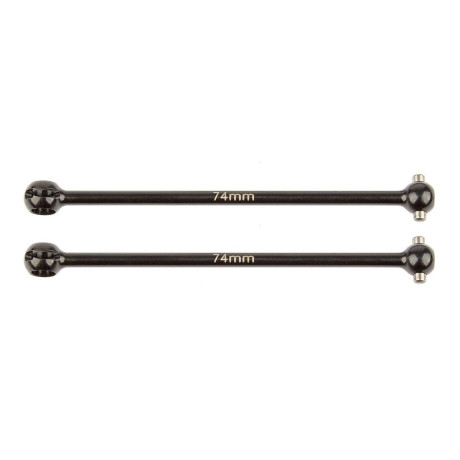 RC10B74 CVA poloosy, 74 mm