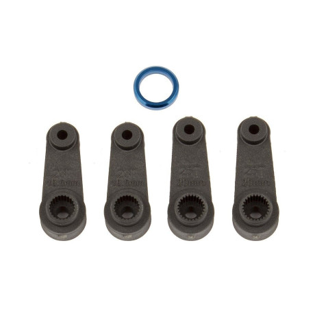 RC10B74 plastové páky serva