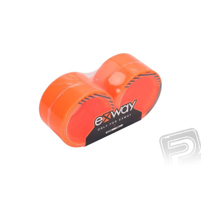 Exway X1 kolečka zadní (2gen) (bez motoru) 85mm ORANŽOVÁ - pár