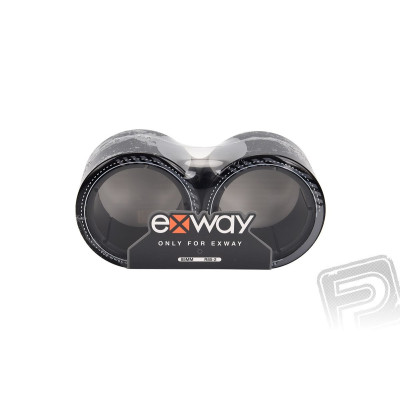 Exway X1 kolečka zadní (2gen) (bez motoru) 85mm ČERNÁ - pár