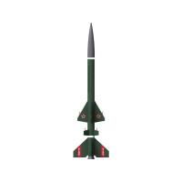 Estes SA-2061 Sasha Kit modellje, D és E sorozatú rakétahajtóművekhez. A kétfokozatú rakéta kialakítását az orosz katonai rakéták ihlették. A Sasha rakéta elképesztő, 701 m-es magasságot ér el, visszatérés ejtőernyővel.