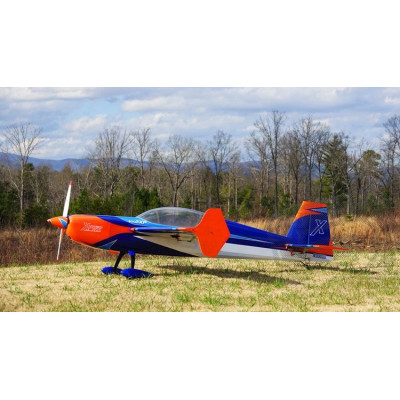 78" Extra 300 EXP V3 - modrá/oranžová/bílá 1,98m - el. verze