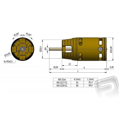 AXI 2220/12 Cyclone KV1200
