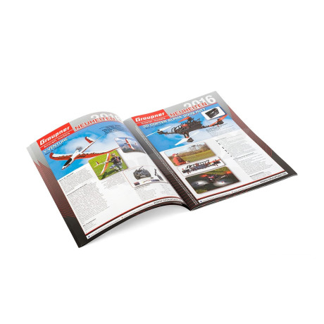 Novinkový prospekt GRAUPNER 2016