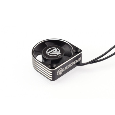 RUDDOG hliníkový větráček 30mm s černým kabelem