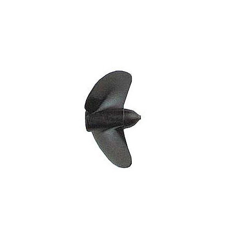 Závodní lodní šroub 2 listý, levý, stoupání 1,6, 37,5mm/M5
