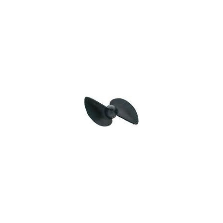 Závodní lodní šroub 2 listý, pravý, stoupání 40mm, 45,0mm/M4