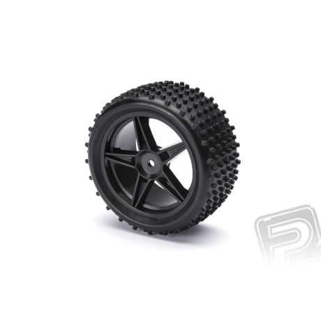 Gumy nalepené – Buggy 1:10, zadní, 2ks (Černé)