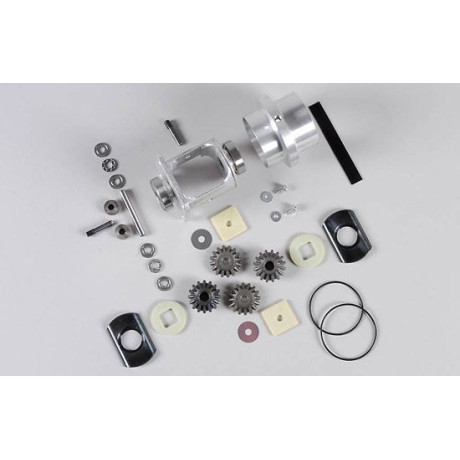 Alu diferential, samouzavíratelný, kompl. sada