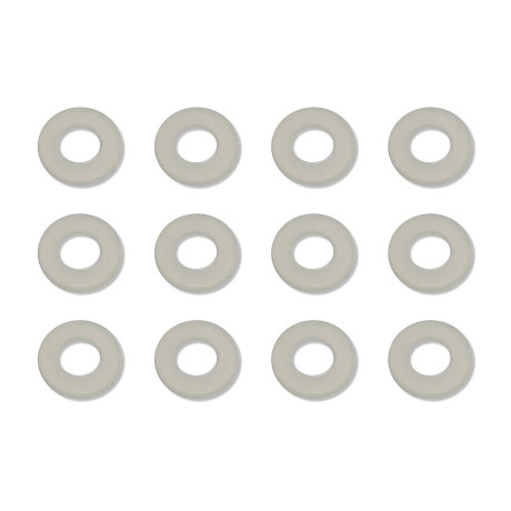 Nylon podložky, 1/32 IN. (.030 IN) (12 ks.)