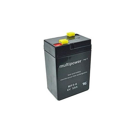Pb akumulátor MULTIPOWER 6V/5,0Ah