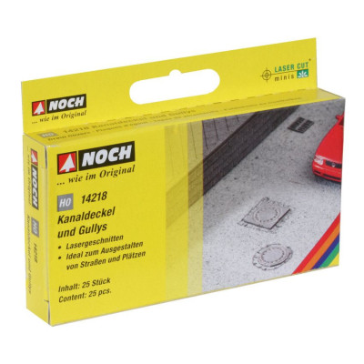 Poklopy a mreže kanálov, 25ks  NO14218