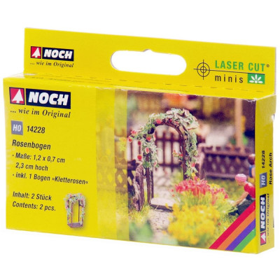 Oblúk s ružami, 2 ks  NO14228