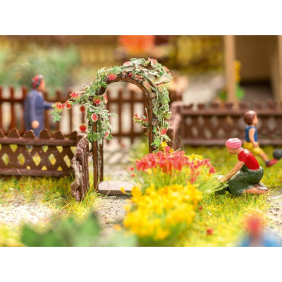 Oblúk s ružami, 2 ks  NO14228