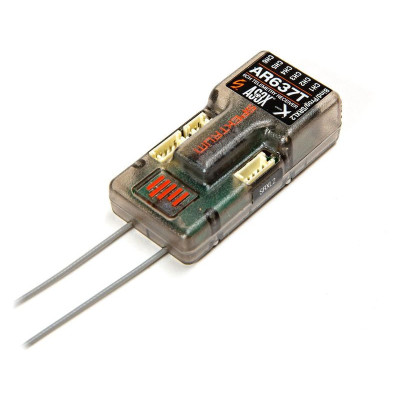 Spektrum přijímač AR637T DSM2/DSMX 6CH AS3X s telemetrií