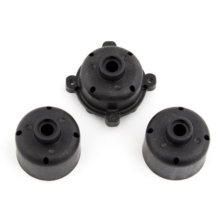B64 plastové domečky diferenciálu, stř./před./zadní, 3 ks.