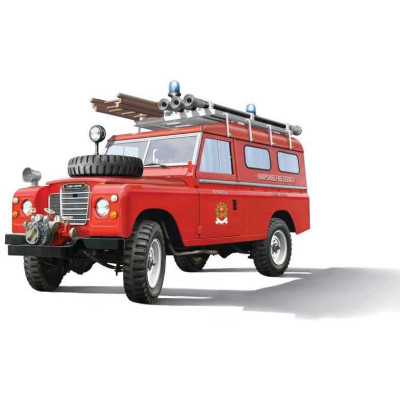 Model Kit auto 3660 - Land Rover Fire Truck (1:24)