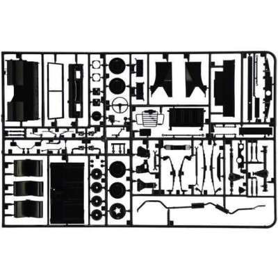 Model Kit auto 3660 - Land Rover Fire Truck (1:24)