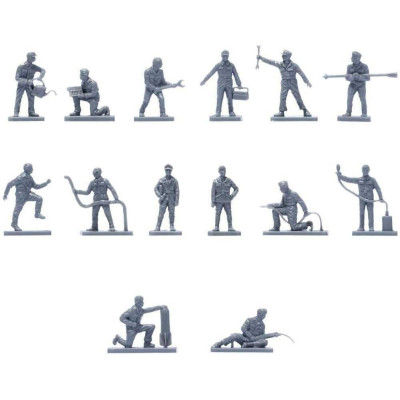 Classic Kit VINTAGE figurky A00755V - Luftwaffe Personnel (1:76)