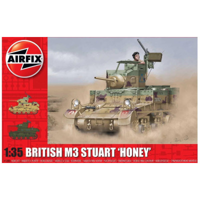 Classic Kit tank A1358 - M3 Stuart, Honey (British Version) (1:35)