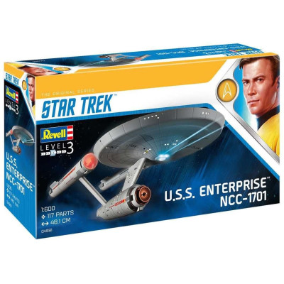 Plastic ModelKit Star Trek 04991 - U.S.S. Enterprise NCC-1701 (TOS) (1:600)