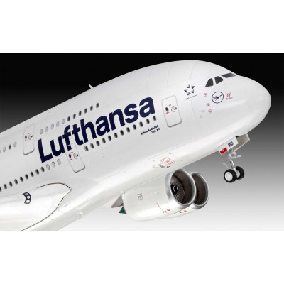 Plastic ModelKit letadlo 03872 - Airbus A380-800 Lufthansa New Livery (1:144)