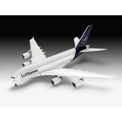 Plastic ModelKit letadlo 03872 - Airbus A380-800 Lufthansa New Livery (1:144)