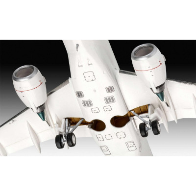 Plastic ModelKit letadlo 03883 - Embraer 190 Lufthansa New Livery (1:144)