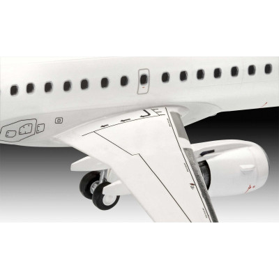 Plastic ModelKit letadlo 03883 - Embraer 190 Lufthansa New Livery (1:144)