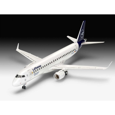 Plastic ModelKit letadlo 03883 - Embraer 190 Lufthansa New Livery (1:144)