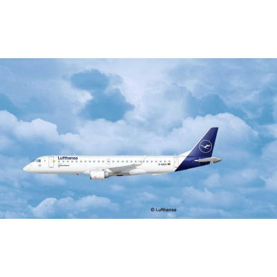 Plastic ModelKit letadlo 03883 - Embraer 190 Lufthansa New Livery (1:144)