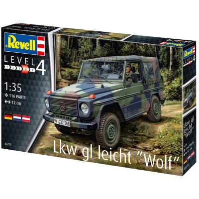Plastic ModelKit military 03277 - Lkw gl leicht "Wolf" (1:35)