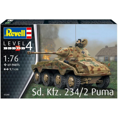Plastic ModelKit military 03288 - Sd.Kfz. 234/2 Puma (1:76)