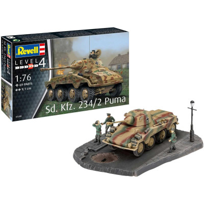 Plastic ModelKit military 03288 - Sd.Kfz. 234/2 Puma (1:76)