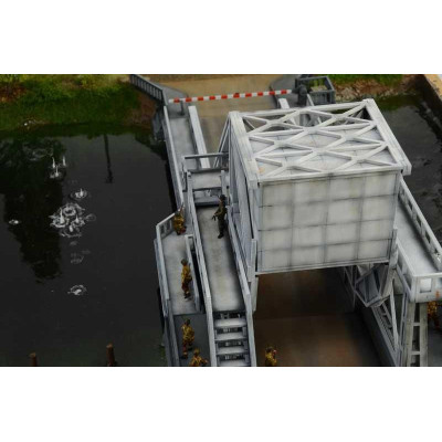 Model Kit diorama 6194 - Pegasus Bridge Airborne Assault (1:72)