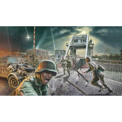 Model Kit diorama 6194 - Pegasus Bridge Airborne Assault (1:72)