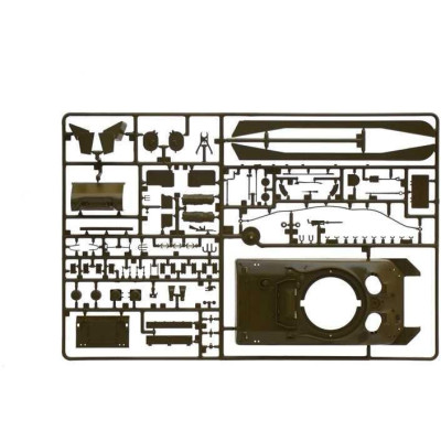 Model Kit tank 6568 - M4A1 Sherman with U.S. Infantry (1:35)