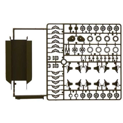 Model Kit tank 6568 - M4A1 Sherman with U.S. Infantry (1:35)