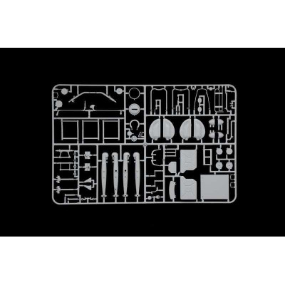 Model Kit military 7406 - Zundapp KS 750 with sidecar (1:9)