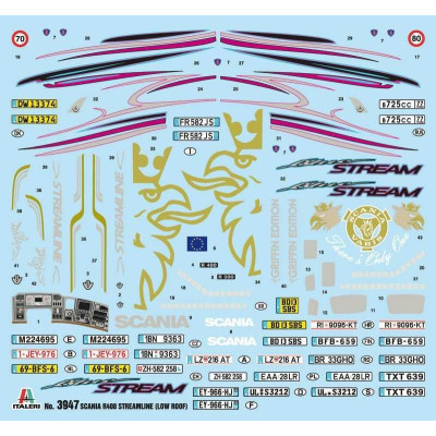 Model Kit truck 3947 - SCANIA R400 STREAMLINE Flat Roof (1:24)